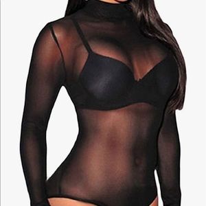 Women’s mesh body suit